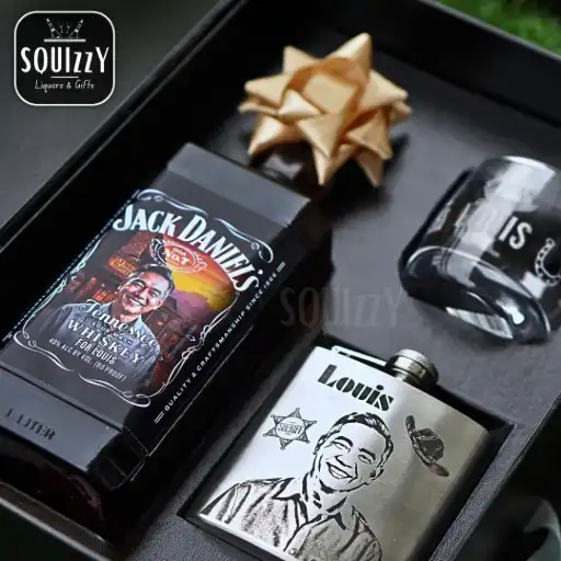 Custom Liquor Gift Set