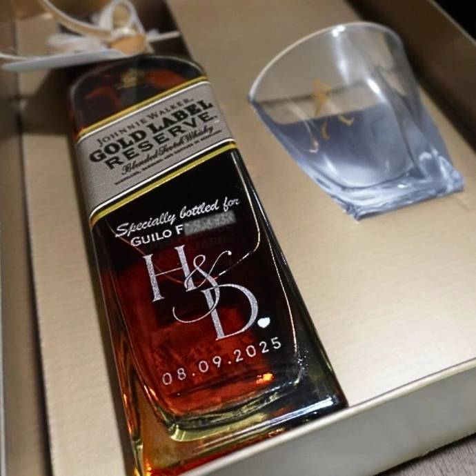 Personalized Liquor and Wine Bottles by Squizzy