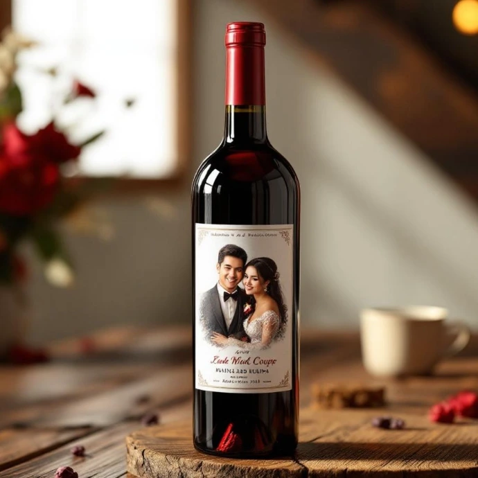 Personalized Liquor and Wine Bottles by Squizzy