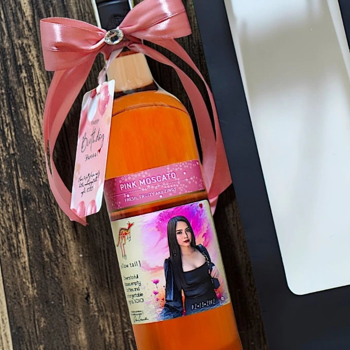 Personalized Liquor and Wine Bottles by Squizzy