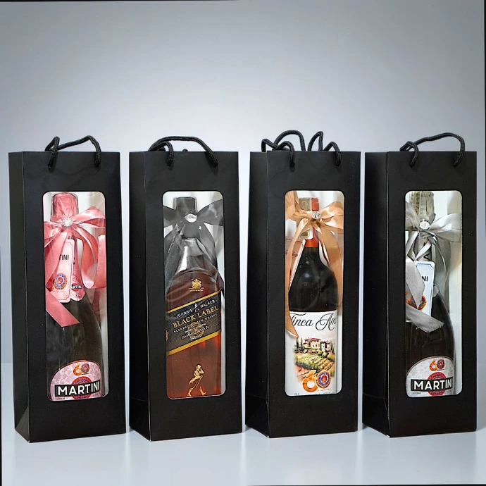 Regular and Customized Liquor and Wine Bottle Packaging by Squizzy