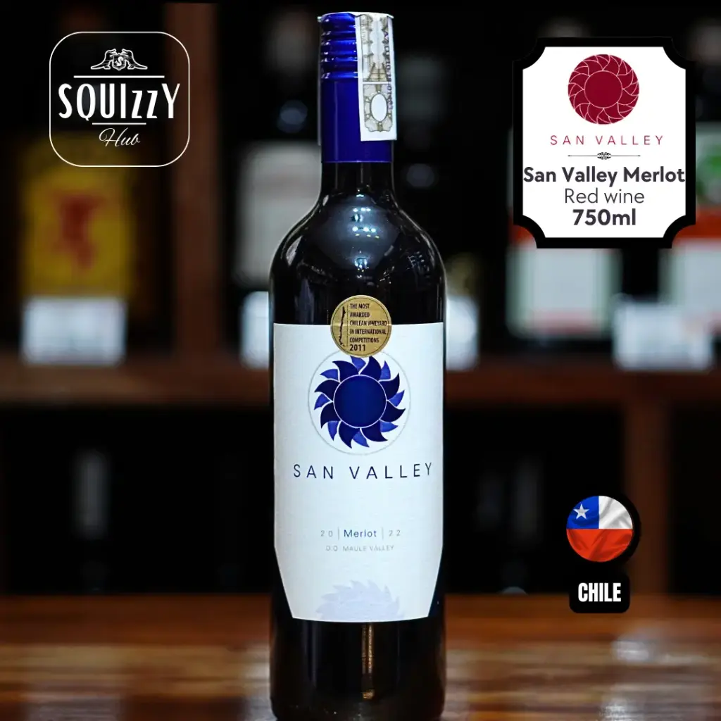 San Valley Merlot Red wine 750ml