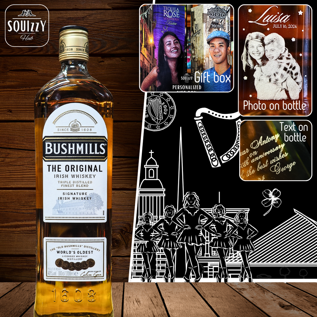 Bushmills Triple Distilled Irish Whiskey 1000ml