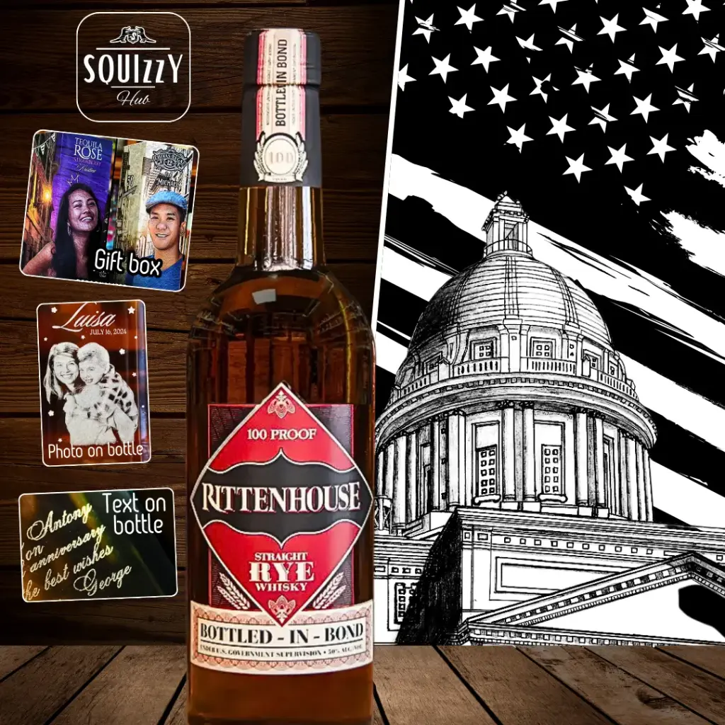 Rittenhouse Straight Rye whiskey 750ml