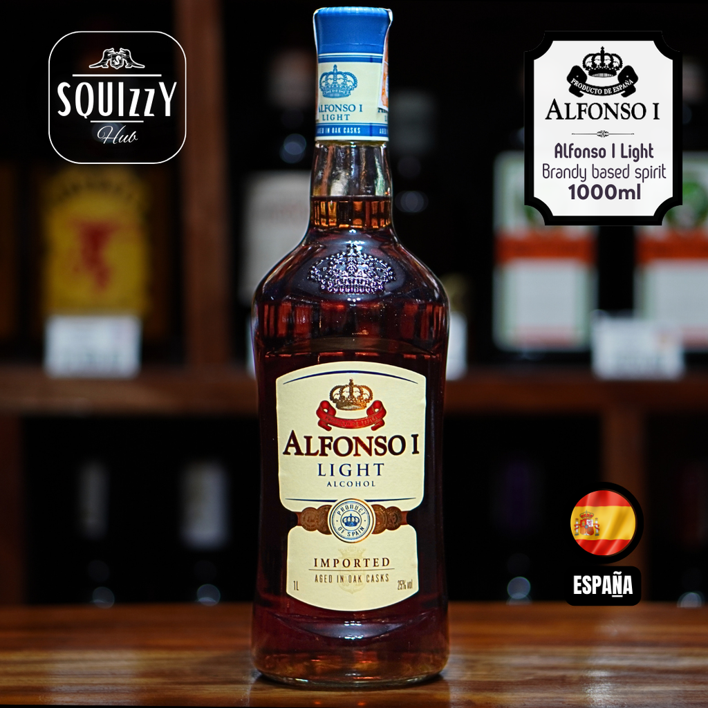 Alfonso I Light Brandy Based Spirit 1000ml