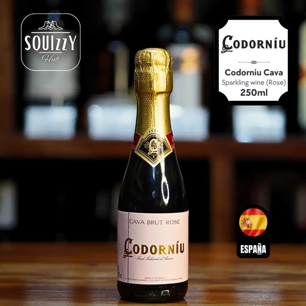 Codorniu Cava Brut Rose Sparkling wine 250ml