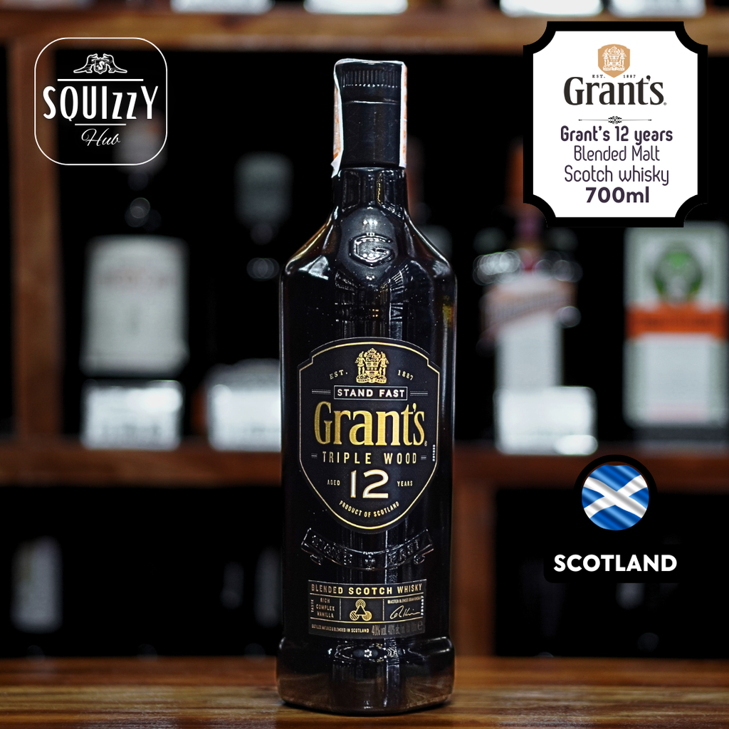 Grants 12 years Triple Wood Blended Scotch whisky 700ml