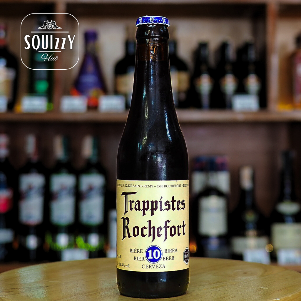 Trappistes Rochefort 10 Trappist beer (Tripel ale) 330ml (btl)