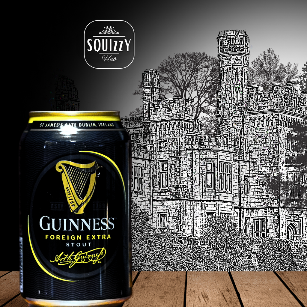 Guinness Extra Stout Irish beer can 330ml