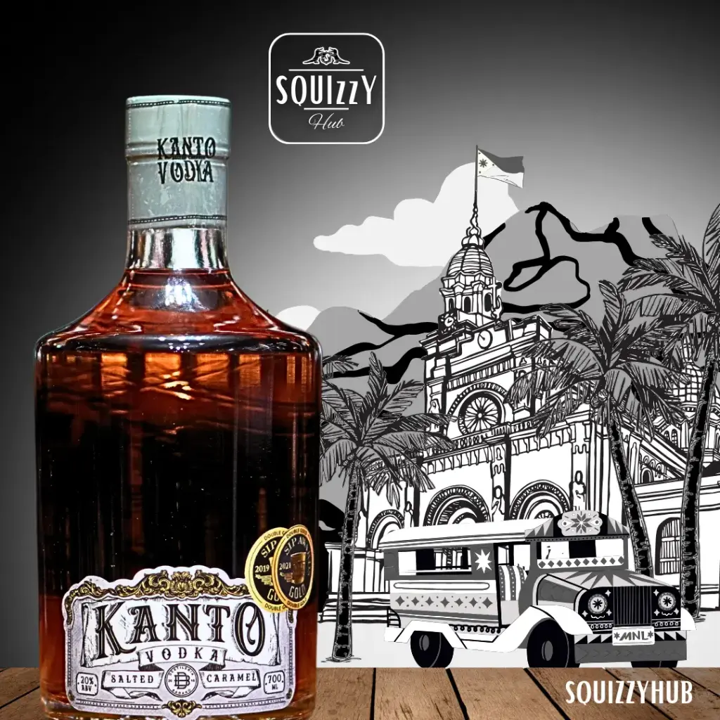 Kanto Salted Caramel Vodka liqueur 700ml