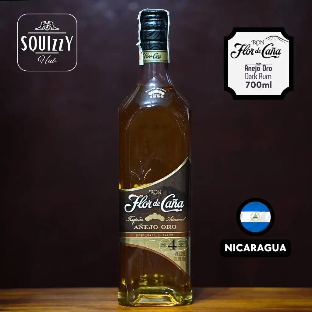 Flor De Cana 4 years Anejo Oro Rum 700ml