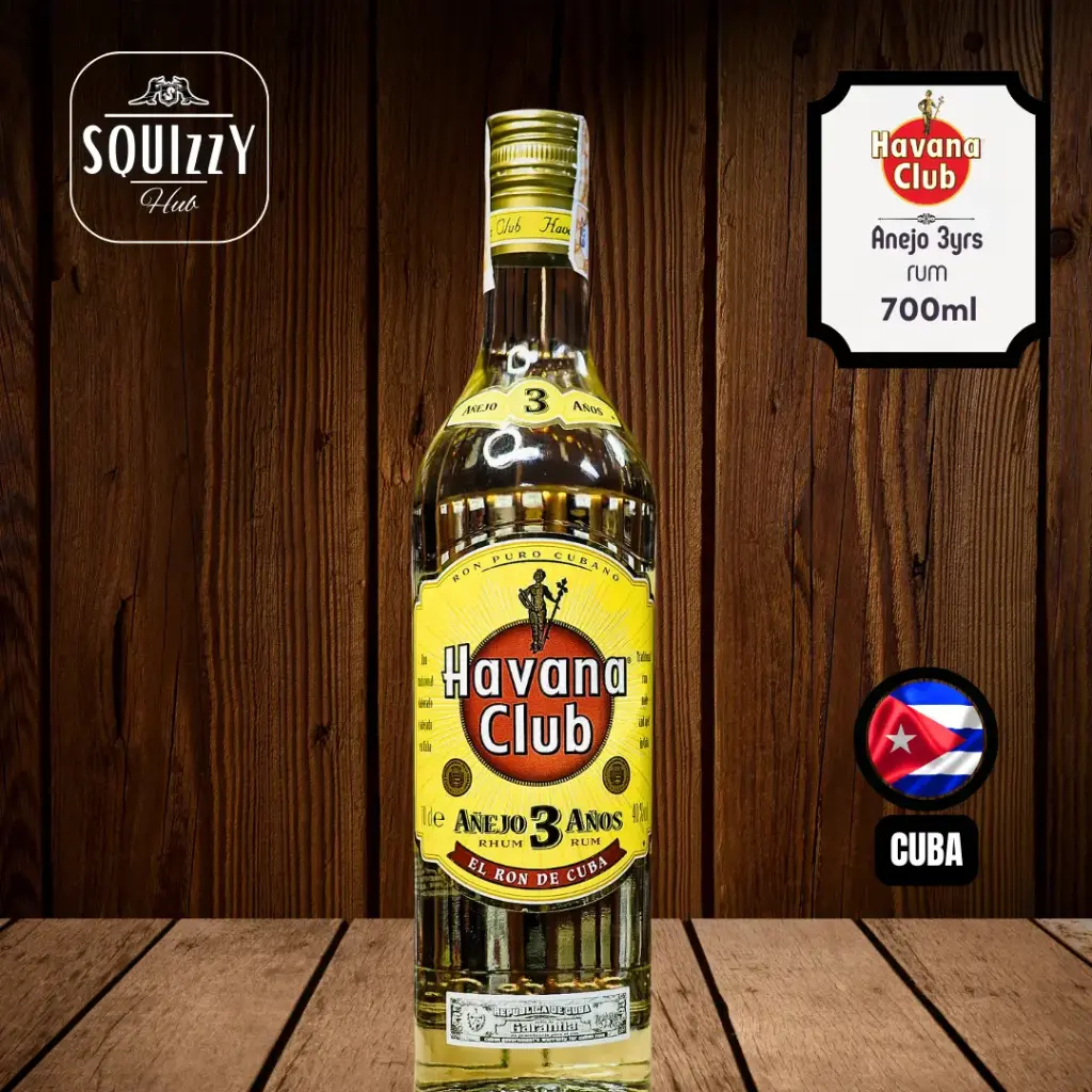 Havana Club 3 years Yellow Rum 700ml