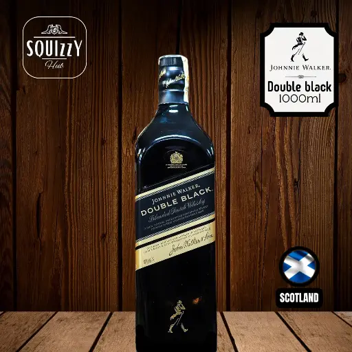 Johnnie Walker Double Black Blended Scotch whisky 1000ml