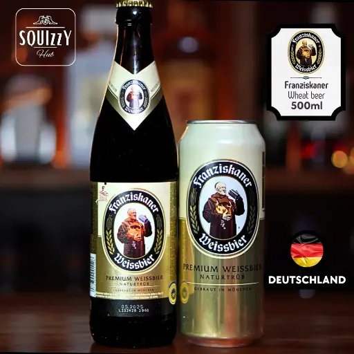 Franziskaner Hefe-Weissbier / Weissbier Naturtrub (bottle) 500ml