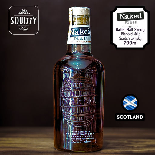 Naked Malt Sherry Cask Blended Scotch whisky 700ml