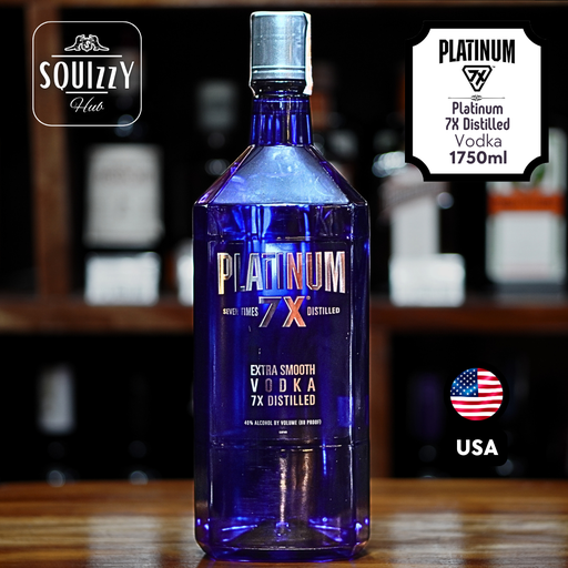 Platinum 7X Distilled vodka 1750ml (Plastic btl)