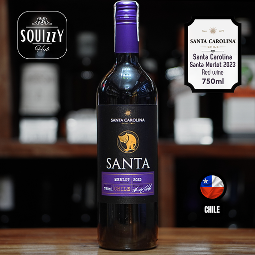 Santa Carolina Merlot 2023 Red wine 750ml