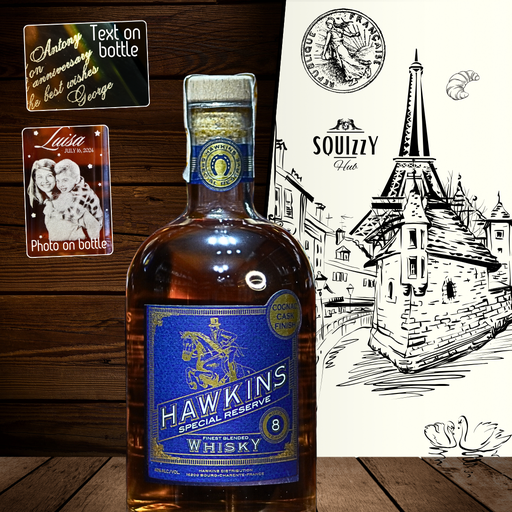 Hawkins 8 years Blended whisky (Cognac cask finish) 700ml