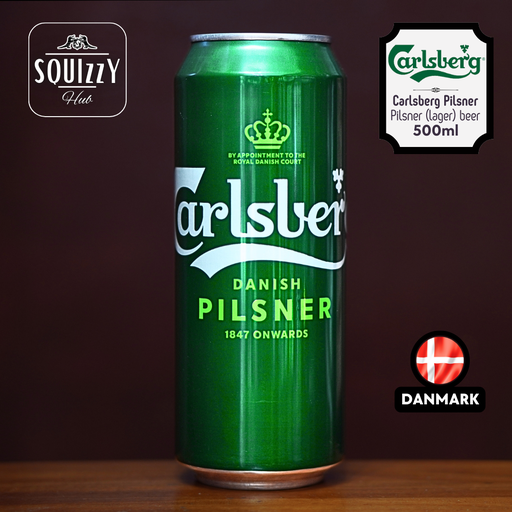 Carlsberg beer can 500ml