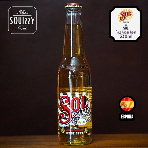 Sol Mexican Lager beer btl 330ml