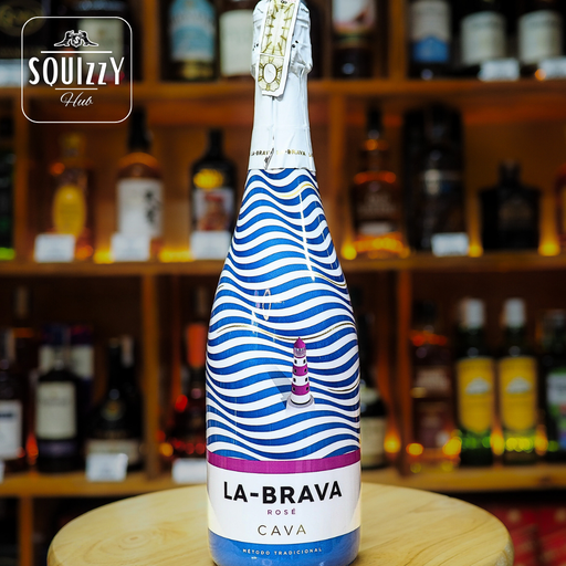 Cava La-Brava Rose Sparkling wine 750ml